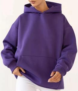 Sudadera con capucha de lana de algodón 100 Heavyeight de 400gsm de gran tamaño para hombre - Product Image 6