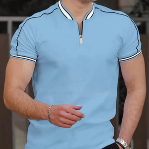 T-shirt en coton tricoté anti-plis de haute qualité 100 % coton, impression personnalisée, broderie, poche, manches courtes, logo personnalisé - Product Image 1