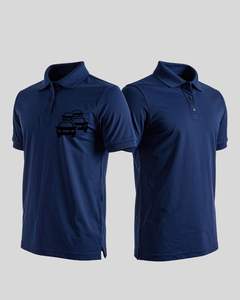 Camiseta Polo de Manga Corta para Hombre, 100% Algodón, Transpirable, Diseño Sólido Informal, Talla Grande, Logotipo Bordado - Product Image 3