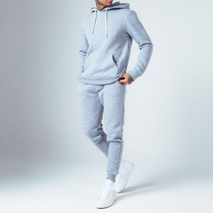 Conjuntos Deportivos Casuales con Capucha para Hombre para Gimnasio y Correr al Aire Libre - 100% Algodón Felpa Transpirable Movimiento Suave y Comodidad de Flujo de Aire - Product Image 6