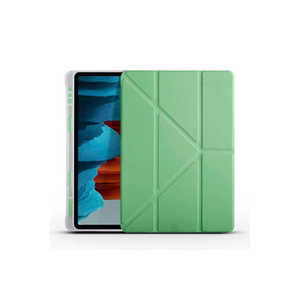 Netzy Rose Gold Tri-Folding Smart Cover for Samsung for Galaxy Tab <b>S7</b> T870 Business Style Protective Case Pen Holder Made TPU PU - Product Image 6