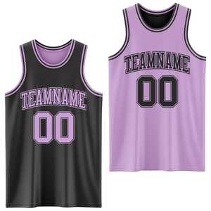 Camiseta de Baloncesto Profesional Reversible de Doble Uso, Tejido de Malla de Doble Capa, Absorbe la Humedad, Uniforme de Juego de Equipo Duradero - Product Image 4