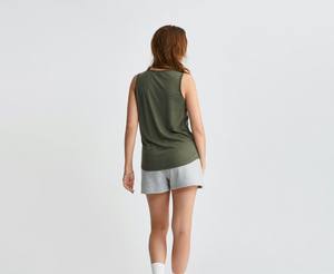 Camisetas de Tirantes Cortas para Mujer con Logotipo Personalizado al por Mayor, para Gimnasio, Deporte y Fitness, de Algodón Orgánico/Spandex Transpirable - Product Image 2