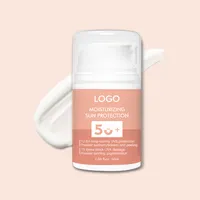 Benutzer definiertes Logo Großhandel Natural Organic Private Label Feuchtigkeit spendende Aufhellung Wasser basierte Anti-Aging Mineral Körper Gesicht Sonnenschutz
