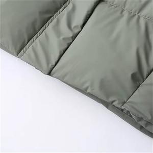 Early Autumn New Women's Fashion Long Sleeved Warm Puffer Jacket Hooded Cotton Jacket for Men - Product Image 4