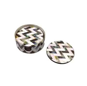 Trending Design Round Shape <b>Coaster</b> Set With Greatest Quality Cup And <b>Glass</b> <b>Coaster</b> Set From Manufacturer In India - Product Image 1
