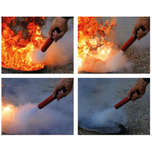 Inhibiteur de Feu en Acier 100 Secondes Outil de Lutte Contre l'Incendie Longueur 32,8 cm Poids 0,365 kg - Product Image 2
