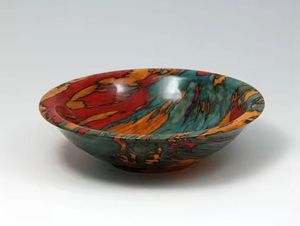 High Quality Round Wood <b>Bowl</b> in Resin Combination for Fruit Salad Mixing <b>Bowls</b> and Rice/Soup <b>Serving</b> <b>Bowls</b> <b>Christmas</b> Gifts - Product Image 3