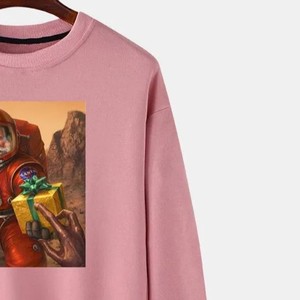 Sudadera con estampado Digital de otoño para hombre, totalmente personalizada, poliéster/algodón teñido liso de alta calidad - Product Image 2
