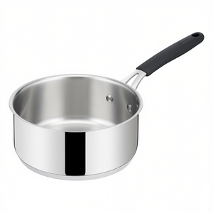Casserole profonde Lagostina TEMPRA 20 cm en acier inoxydable, finition chromée polie, série de casseroles - Product Image 3