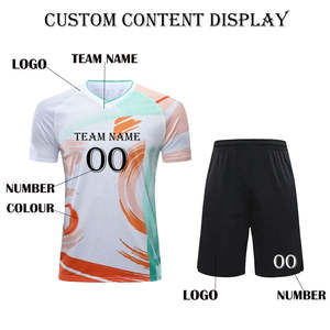 Uniforme de Fútbol Personalizado, Impresión Digital de Alta Densidad, Transpirable, Ligero, Absorbente de Humedad, Suave y Elástico, OEM/ODM - Product Image 4