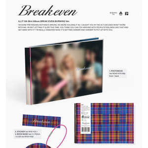 [SET] ILLIT - BREAK EVEN มินิอัลบั้มชุดที่ 5 ฉบับที่ 3 พร้อมโฟโต้บุ๊ค + 1 อัลบั้ม Weverse ร้านค้าอย่างเป็นทางการของ KSENDY สำหรับสินค้าเคป๊อป - Product Image 5