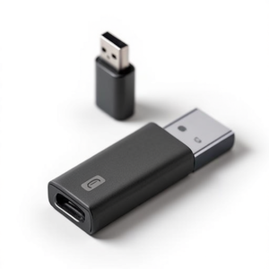 <b>Usb</b> <b>C</b> To <b>Usb</b> <b>Type</b> A <b>Adapter</b> Black Male Female Connector For Computer Data Transfer - Product Image 3