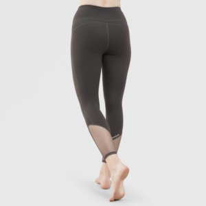 Leggings de sport slim fit couleur charbon avec taille haute élastique, longueur cheville - Grandes tailles XS à XL - Product Image 2