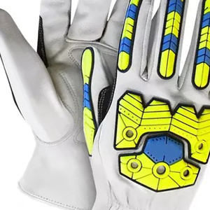 Guantes de Trabajo Resistentes y Transpirables de TPR de Alta Calidad con Logotipo Personalizado en la Parte Posterior - Product Image 6