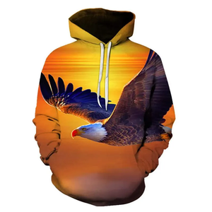 Custom Digital Sublimation Wholesale Casual Sports Men's 100% Cotton Hoodie Best Quality Heat <b>Pressed</b> Mens Sweatshirt - Product Image 3