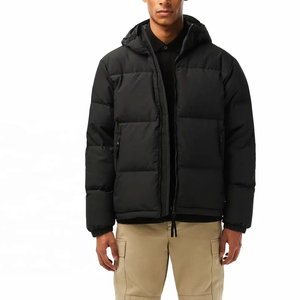 เสื้อแจ็คเก็ตพัฟเฟอร์ผู้ชายแบบหนา ผ้าฝ้าย ระบายอากาศดี รุ่นครอป ซิปหน้า ขายส่งราคาพิเศษ ปี 2026 รับผลิตแบบ OEM - Product Image 2