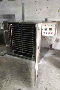 Séchoir à air chaud industriel à plateaux en acier inoxydable pour aliments, légumes, fruits, fruits de mer, herbes - Product Image 6