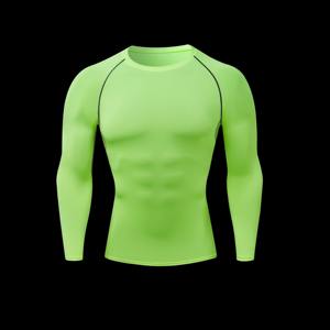 Unisex Quick Dry <b>Compression</b> Rash Guard Gym Fitness Tops Men's <b>Spring</b> Beach Sport Running Workout Tees Adult Sports Clothing - Product Image 1
