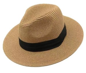 Sombrero de paja plano para mujer, sombrero de paja francés, novedad de verano 2025, sombrero de ala grande para el sol, sombrero para el sol para vacaciones en la playa - Product Image 4