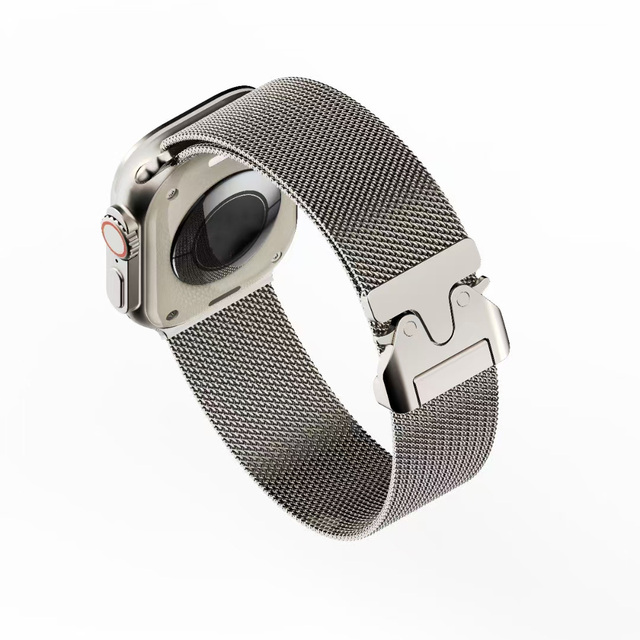 2025 New Stainless Steel Strap Metal Band Compatible for Apple Watch Ultra 2/Ultra Band 49mm Metal Watch Band