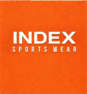 Sudadera con Capucha Naranja para Hombre de Index Sportswear, Corte Regular, Felpa de Algodón, Informal, con Bolsillo Frontal con Logotipo - Product Image 4