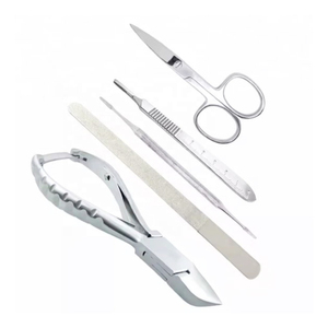 Juego de Instrumentos de Podología y Quiropodia de Acero Inoxidable de Alta Resistencia, con Cortaúñas, Certificado CE Clase II, Precio Económico - Product Image 1