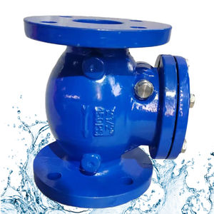 Clapet <span class=keywords><strong>anti</strong></span>-<span class=keywords><strong>retour</strong></span> pivotant GGG50 fonte ductile à bride PN16 classe 150 ANSI DIN BS JIS pour eaux usées Durable <span class=keywords><strong>Anti</strong></span> Slam OEM - Product Image 5