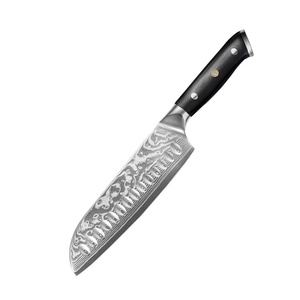 Cuchillo de cocina profesional personalizado al por mayor con mango de acero damasco OEM ODM cubiertos para verduras y frutas - Product Image 6
