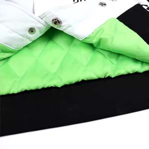 Chaqueta de carreras personalizada Unisex Biker motocicleta Vintage Streetwear Casual Stand Varsity chaqueta al aire libre Street Racing Jacket - Product Image 4