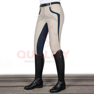 Fashion womens riding jodhpurs featuring modern slim fit breathable stretch fabric reinforced seams and comfort for <b>horse</b> riding - Product Image 2