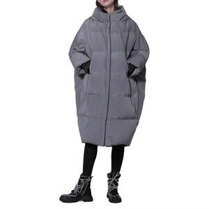 Manteau long matelassé surdimensionné pour femmes, doudoune d'hiver de haute qualité, faible MOQ - Product Image 5