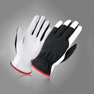 Vêtements de travail de haute qualité Logo imprimé personnalisé Gants de mécanicien en cuir pour hommes Vente en gros Derniers modèles Gants de mécanicien pour hommes - Product Image 1