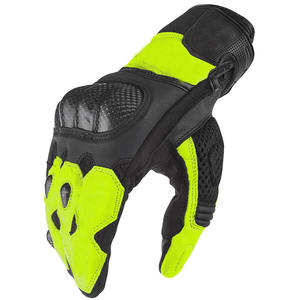 Gants de moto avec doigts entiers Gants de moto antidérapants confortables avec écran tactile Gants de moto en cuir de vachette personnalisés - Product Image 2