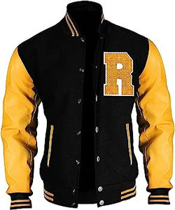 2024 Winters <b>Patchwork</b> Streetwear Varsity Baseball <b>Jacket</b> With Letter Polyester Soft Quick Dry Varsity <b>Jacket</b> Fashionable <b>Jacket</b> - Product Image 4