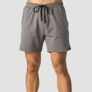 2025 hombres verano elegante Slim Fit bolsillos laterales pantalones cortos transpirables ropa de trabajo pantalones cortos de moda Casual/desgaste cordón Fitness - Product Image 1