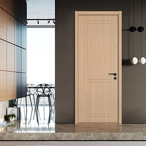 Porte CAESAR Durable 2026 – Porte intérieure WPC simple et élégante pour villa, étanche et anti-termites, en composite bois – Vente en gros - Product Image 2