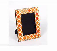 Marco de fotos con incrustaciones de hueso para sala de estar, nuevo diseño clásico para el producto más vendido, marco de fotos con incrustaciones de hueso MDF, hecho a medida - Product Image 5