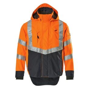 Chaqueta reflectante NovaFlex para todas las estaciones, mangas con cremallera y capucha oculta para un uso versátil en la construcción fabricada en Pakistán. - Product Image 1