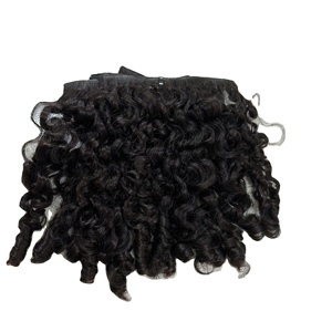 Donneur unique 100% cheveux humains cheveux bruts lâche vague profonde Extensions cuticule aligné pointe plate prix de gros ruban Clip Ins - Product Image 4