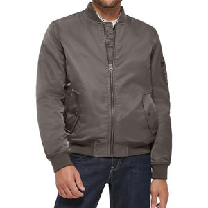 แจ็กเก็ตบอมเบอร์สำหรับผู้ชายเสื้อบอมเบอร์กันลมใส่ตามท้องถนน - Product Image 2