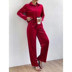 Ensemble 2 pièces pour femme, chaud et douillet pour l'hiver, en polaire, sweat-shirt oversize à capuche et pantalon avec décoration en dentelle, survêtement court 2026 - Product Image 5