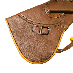 Vente en gros de gants de fauconnerie durables en cuir véritable, respirants, légers et imperméables pour la chasse aux aigles et aux oiseaux. - Product Image 3