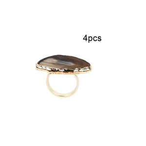 Servilleteros antiguos de Metal de diseño Vintage más vendidos resorts clásicos y artículos de mesa de café hebilla de servilleta decorativa de la India - Product Image 1