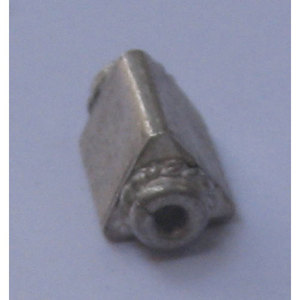 Plain <b>Silver</b> Charm Jewelry Findings 25mm X 3mm X 20mm X 8mm X 4mm X 10mm <b>Beads</b> in Bags for Making" - Product Image 1