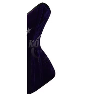 Corsé de Mujer de Alta Calidad Hecho a Medida, Disponible a Precio de Mayoreo, Hecho con Terciopelo por Kourpur International - Product Image 5