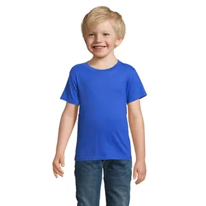 T-shirt bio pour enfants Crusader, merchandising promotionnel durable pour les enfants - Product Image 4