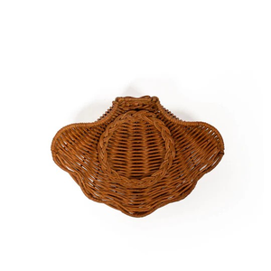 Handmade Rattan Serving <b>Tray</b> Decorative Woven Storage Basket <b>for</b> <b>Jewelry</b> Keys Snacks Home Organizer - Product Image 2