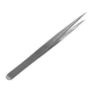 Pinzas para pestañas de acero inoxidable al por mayor, herramientas para hacer joyas con punta gruesa, pinzas de uso múltiple - Product Image 1