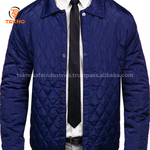 Chaquetas acolchadas con capucha extraíbles brillantes para hombre de invierno, venta al por mayor, chaqueta acolchada de nailon personalizada, acolchada, transpirable, servicio OEM personalizado - Product Image 4